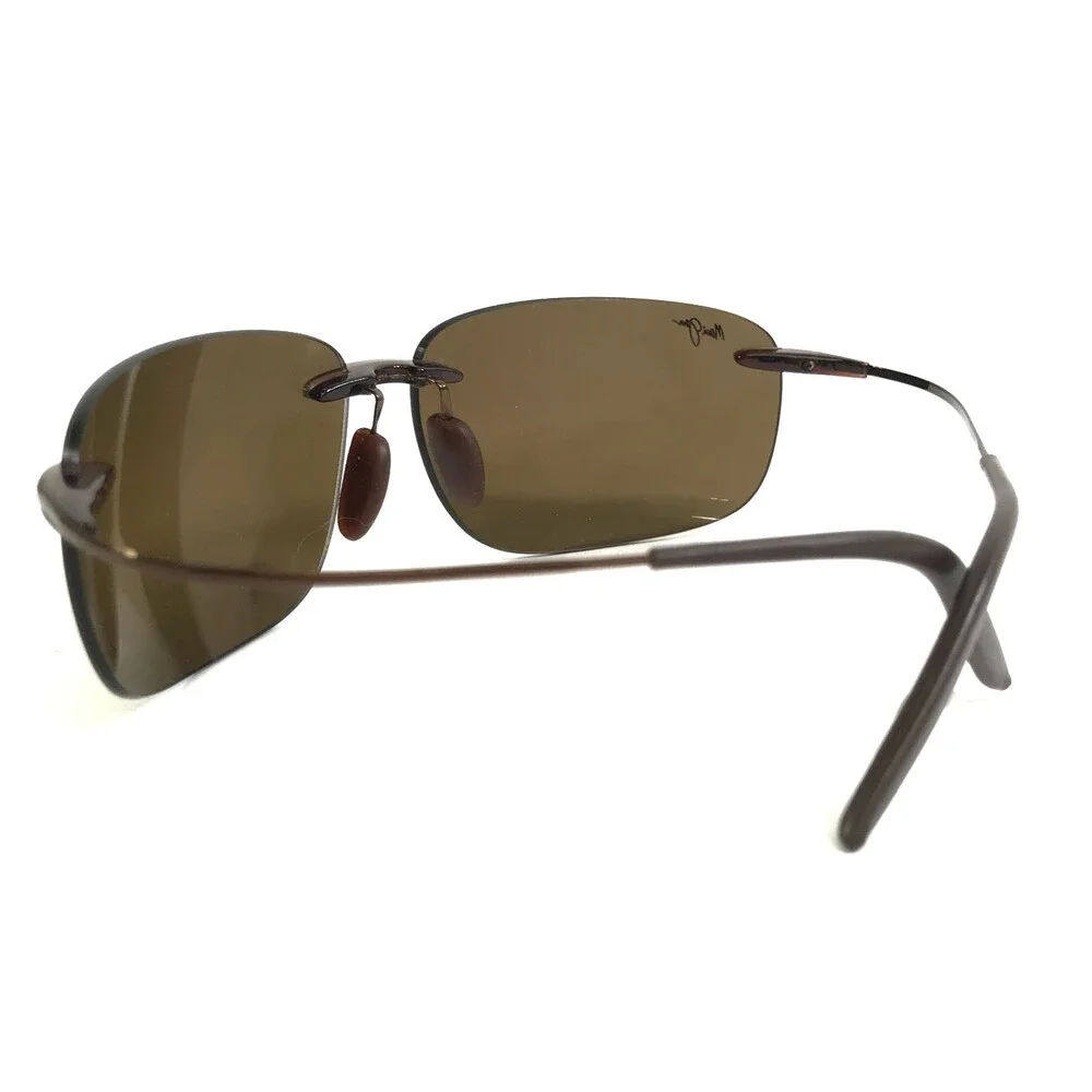 Maui Jim Sunglasses OLOWALU MJ-526-26 Rootbeer Copper Frames w HCL Bronze Lenses